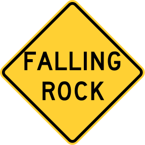 Warning signage