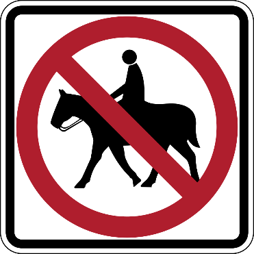 Regulatory signage