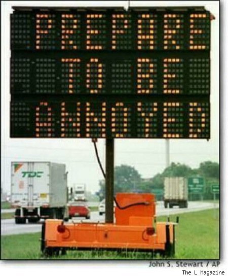 Digital road signage