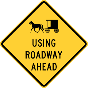 Warning signage