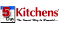 5 Day Kitchens Franchise For Sale. Own A Kitchen Remodeling Franchise. 5 Day Kitchens is a partner brand of Re-Bath®, the largest and most respected name in the remodeling industry.