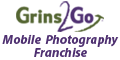 Grins 2 Go Mobile Photography Franchise.  Join the #1 Mobile Event and Portrait Photography Franchise.  A Brand You Can Trust.  Mobile, Home-Based Franchise.  Low Overhead. No Rent.  NO Photography Experience Needed.  Have you been searching for a franchise business for sale? Then you’ll love Grins 2 Go.  The Grins 2 Go® mobile photography franchise is a totally unique and fun business concept with virtually no competition and a huge market potential.