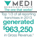 Medi-Weightloss® Franchises For Sale. Own The Weight loss Franchise That Works. Our Top Tier Franchise Owners Generate $963,250 Of Gross Annual Revenue.*
