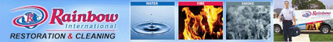 Rainbow International Cleaning and Restoration Franchise. Join Our Growing Smoke, Fire and Water Restoration Franchise. When Disaster Strikes... You can be there to help your customers pick up the pieces with Rainbow International's Restoration Franchise. Smoke, Fire and Water Damage Restoration Franchise Opportunities Are Waiting For You With Rainbow International.