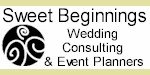 Sweet Beginnings Wedding Consulting and Event Planner Franchise Opportunity.  A Sweet Beginnings Wedding Consulting and Event Planners offers more than just a franchise system….we have a competitive edge.  Our Franchise opportunity will appeal to someone who first and foremost LOVES organizing events, has people and relationship skills, business acumen, sales and marketing background and a strong desire to succeed.