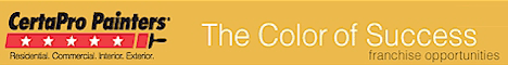 House Painting Franchise - Home Painting Franchise - Residential Painting Franchise - Commercial Painting Franchise - Painting Business - - House Painting Business - CertaPro Painter House Painting Franchise.  CertaPro Painters - Residential and Commercial Painting Franchise Opportunities.  CertaPro Painters are not painters. They are talented entrepreneurs who manage a substantial business. With a CertaPro Painters franchise, the leader in residential and commercial painting, you can combine your management skills with our proven system to quickly add up profits in the $100 billion painting industry.