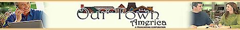 Direct Mail Business Franchise Opportunity Our Town America Franchise Opportunity Advertising Franchise Business Direct Marketing Business Local Marketing Coupon Business.  Our Town America Franchise Opportunity.  Welcoming New Movers is a profitable tradition.  Put your selling skills to work with an Our Town Franchise!  For over 30 years, Our Town has been providing new movers with traditional hospitality by mailing warm gifts from neighborhood businesses in a premium gift package. Thousands of satisfied business owners throughout the United States attest to the success and effectiveness of our program.