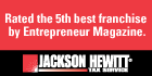 Tax Franchise - Tax Service Franchise - Tax Preparation Franchise - Tax Preparation Business - Income Tax Preparation Franchise - Income Tax Franchise - Income Tax Service FranchiseVideo - Tax Return Franchise.  Tax Franchise Tax Service Franchise Income Tax Preparation Service Franchise.  Why own a Jackson Hewitt Tax Preparation Service franchise? Lets start with the fact that Entrepreneur magazine has ranked Jackson Hewitt the #1 tax preparation service for the 13th consecutive year and 5th-best franchise to own in its annual Franchise 500 list.